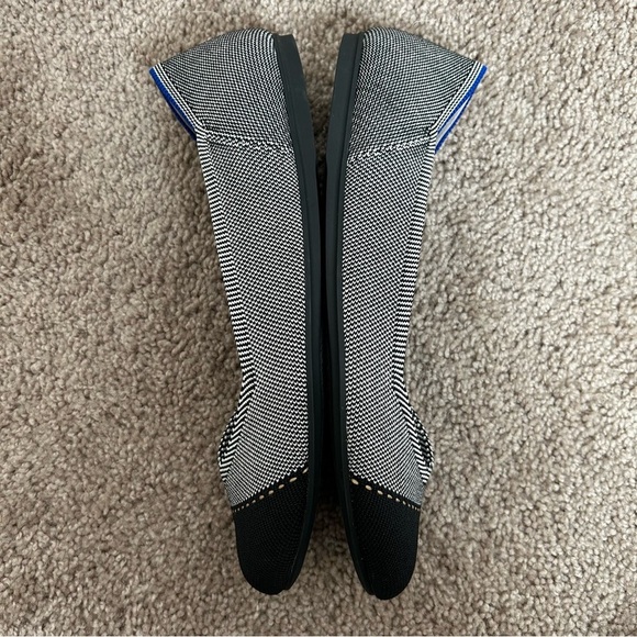 Rothy’s The Flat in Grey Mist Captoe 10.5 - Picture 12 of 16